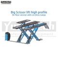 No piso grande lift scissor 4t