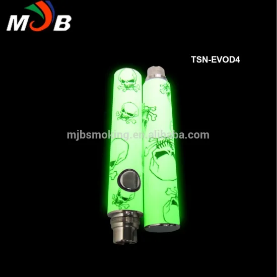 2015 Cheapest Shine Electronic Cigarette Glow Evod Battery