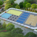 Inflatable Dome Tents for Comprehensive Sports Tennis Courts