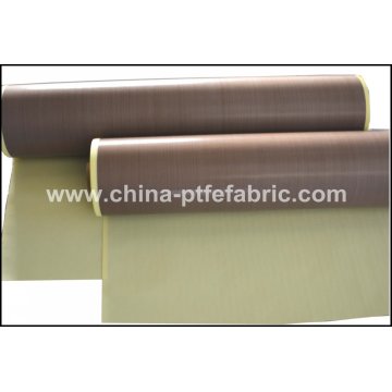 PTFE Fiberglass Fabric Self Adhesive 0.35T