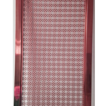 Laminated Glass Metal Mesh Screen for Partition Wall Installation Accessories Decoration