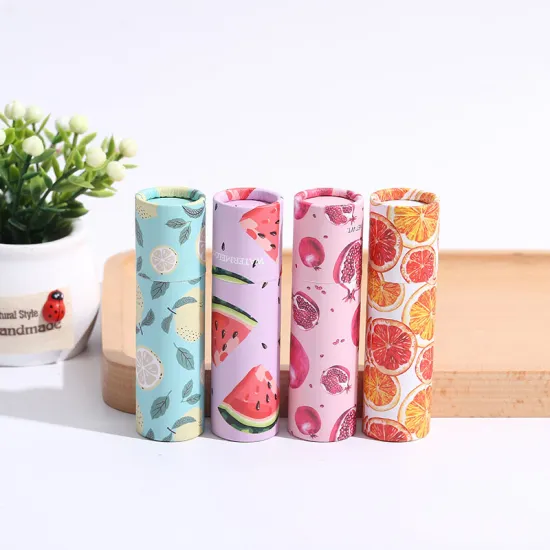 Whosale Lipstick Container Round Packaging Paper Tube