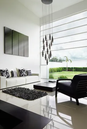 Modern Moonlit Chandelier Lighting