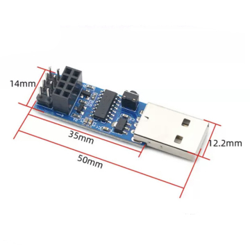 CH340C Lorida NodeMcu esp8266 ESP-01S ESP01 WIFI Module Adapter for DIY Kit - Download & Debug