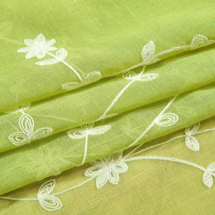 Embroidered Luxury Blackout Office Curtains and Drapes