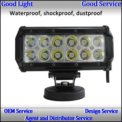 OVOVS led light bars manufacture black housing auto led light bars off road lights