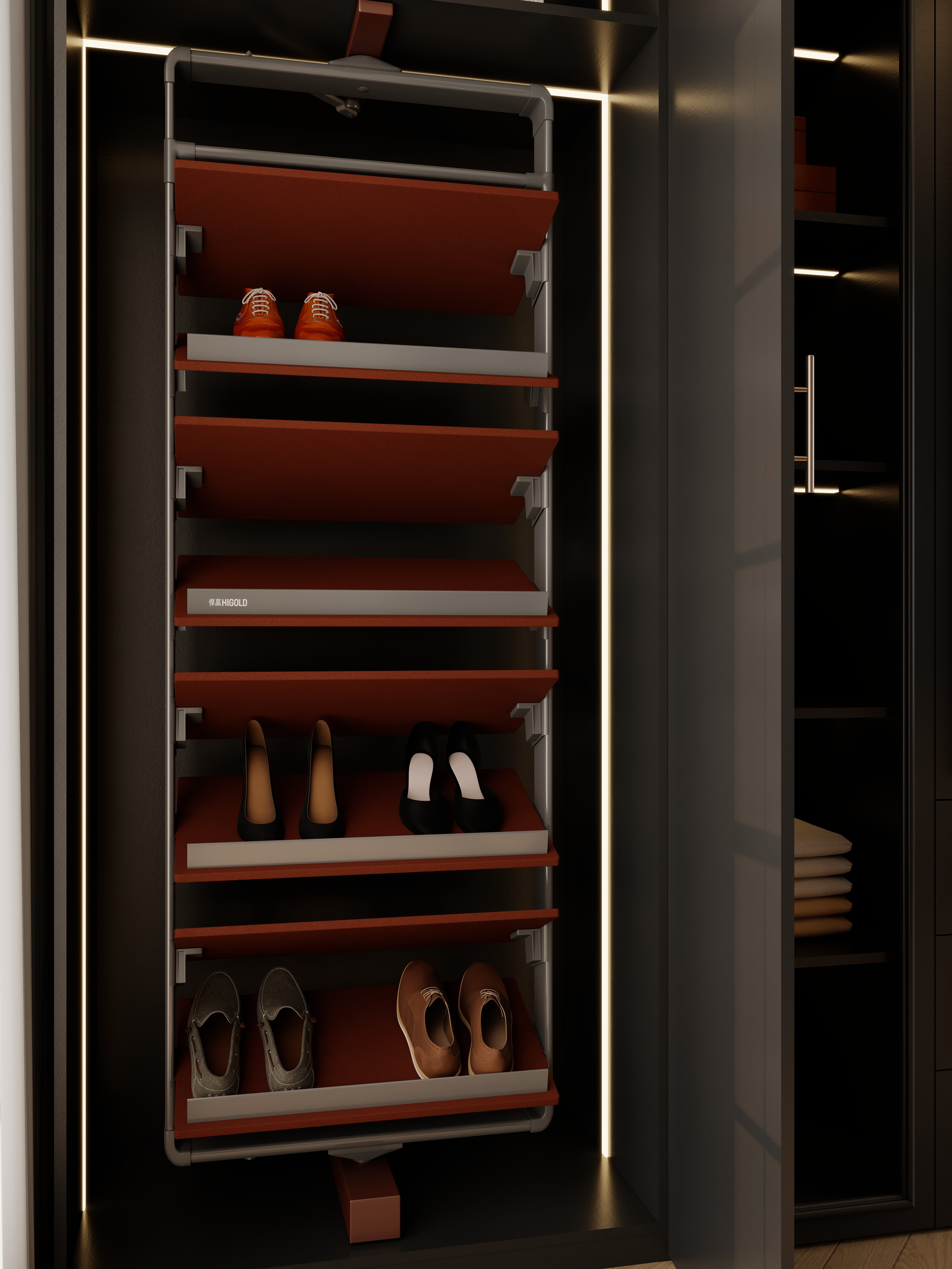 Винтажная французская прогулка - в шкафу