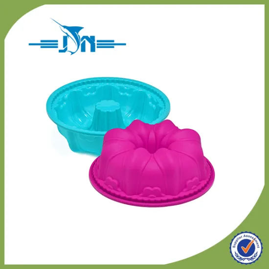 New design shape silicone baking muffin pan/cake mould for wholesales