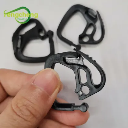 Sharp black shade net hang clips