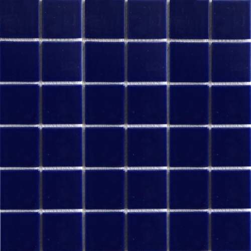 Mosaïque bleu foncé Piscine Tuile de sol