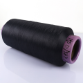 dope dyed black polyester yarn 100d/144f sim