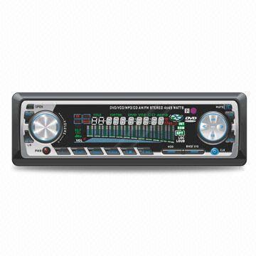 Car DVD Player with Electronic Shock Protection and Rotary Volume Control