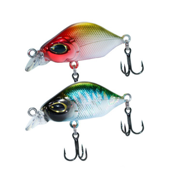 30mm 3g flat mini tenggelam minnow wobbler umpan buatan untuk trout