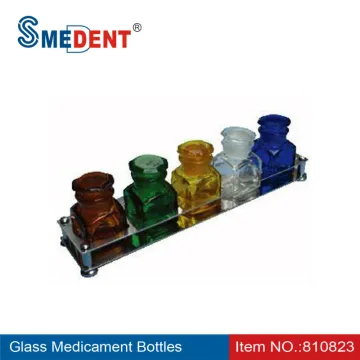 Dental clinic products Glass Medicament Bottles