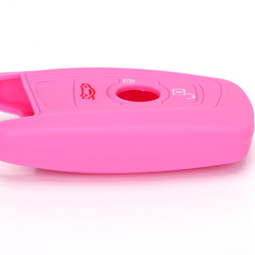 Silicone smart key case for BMW 3 buttons