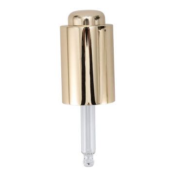 Aluminium Silver Botton Press Prix pour la bouteille de compte-gouttes