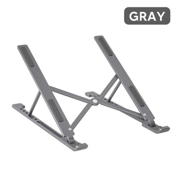 Portátil con soporte de aluminio compatible con portátiles y tabletas