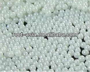 Zirconia silicate mill beads