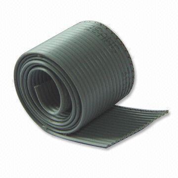 2.54mm Pitch Flat Cable with 0.127 ± 0.005mm Conductor Diameter and 18% Conductor Elongation