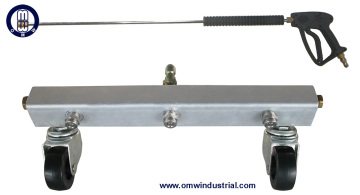 3 Nozzle Water Broom with Gun and Lance