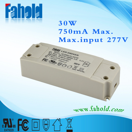 UL 드라이버 30W 750mA 40v led 패널 빛