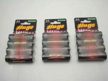 1.5V Super Heavy Duty Carbon Zinc Battery AA Size R6p