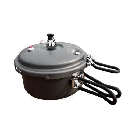 Flat bottom Aluminum Alloy Pressure Cooker Pressure Pot Cooker For Outdoor