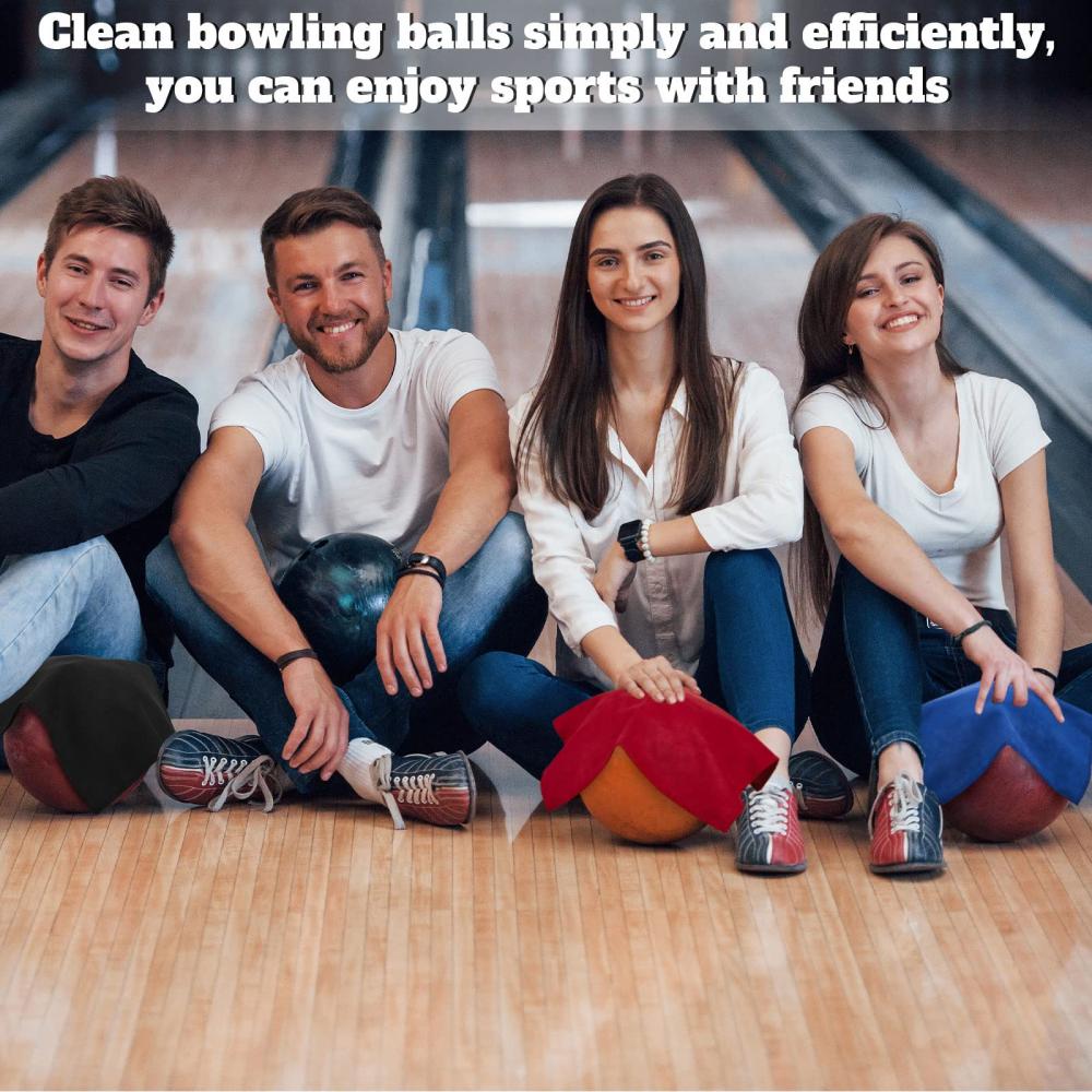 Bowling Ball Artificial Shammy Double Deck Towel