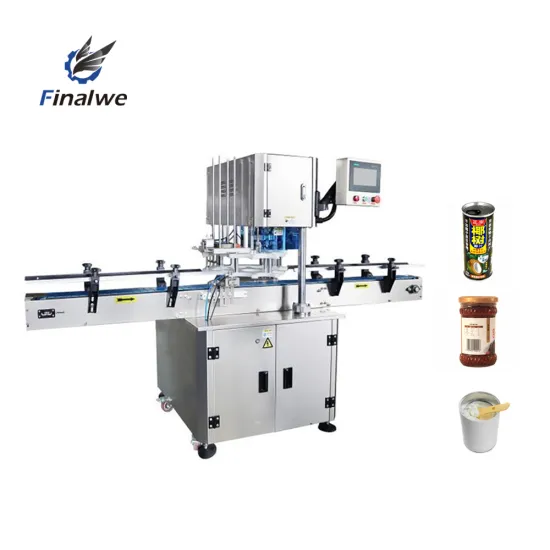 High Speed Tinplate Can Sealing Machine for Food and Beverage
