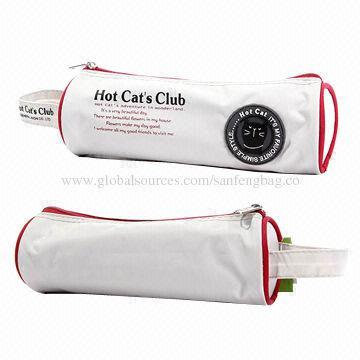 Pen Cases, Made of 600D Polyester Material, Sized 20 x 3 x 13.5cm