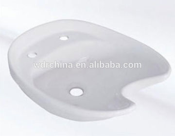 Made in China ceramic wholesale factory pricebarber shops basins