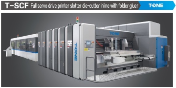 Full Servo High-Speed Print-Slot-Die-Glue Corrugated Line