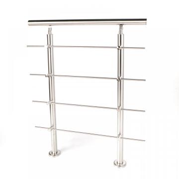 2 Step Outdoor Stainless Steel Porch Wall-mounted Handrails