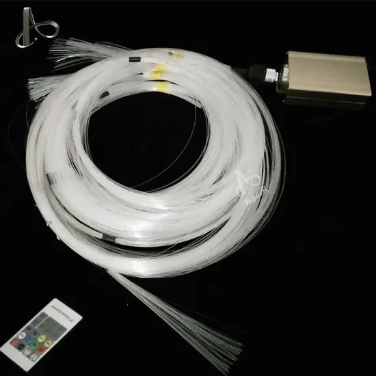 8 Colors 16W LED Illuminator Star Fiber Optic Light for Home Decor