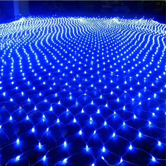 Blue Outdoor Waterproof  Transparency String Net Lights