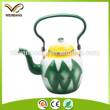 2.0L Middle east market favored enamel tea kettle