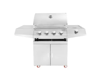 outdoor electric grill with stand