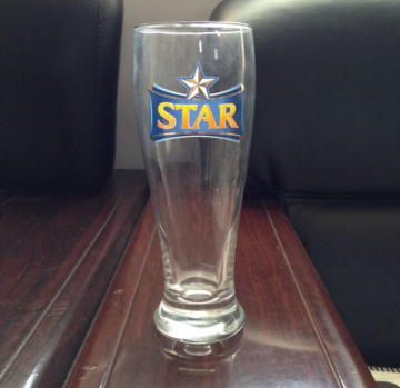 thin beer glass