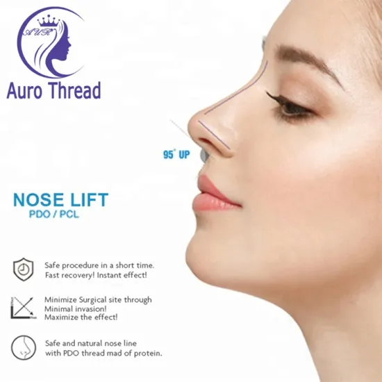 Gold Mono Face Lift Pdo Thread Needle Lifting