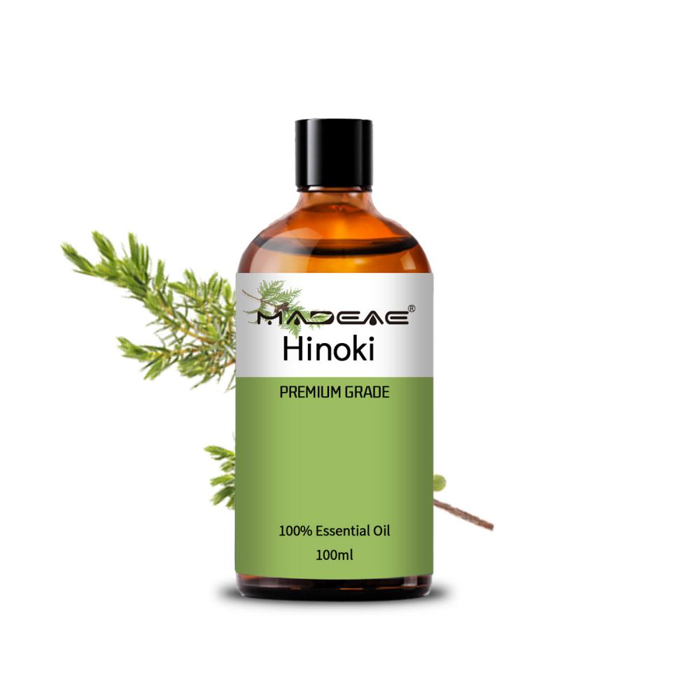 OEM ODM Wholesale Bulk 100% Pure Organic Hinoki Cypress Essential Oil