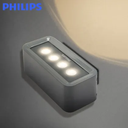 Philips BWS161 7.5W Outdoor Waterproof Square LED Wall Lamp