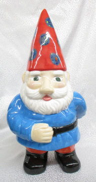 Custom Color Glazing Ceramic Garden Gnome