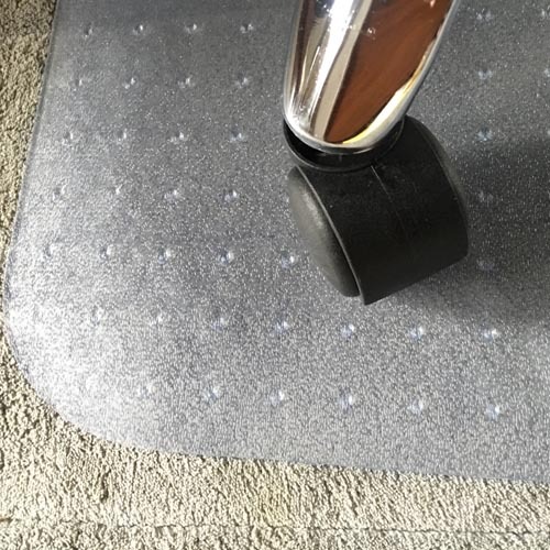 Transparent office PVC chair mat