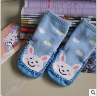 Kids Cotton Floor Anti-Slip Indoor Socks (DABU036)