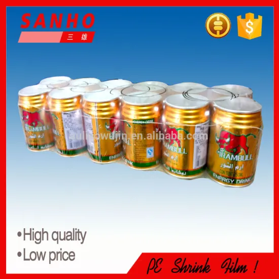 PE Shrink Film Use For Cans & Bottles