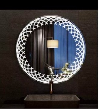 Round Shape Dimmable LED Lights for Bathroom Wall Mirrors