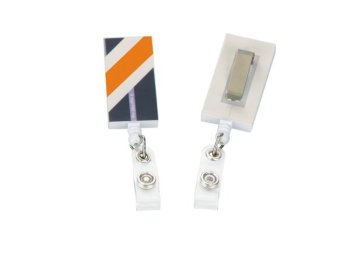 Rectangular Id Card, Name Badge, Retractable Id Badge Reels For Promotion And Advertising 30233