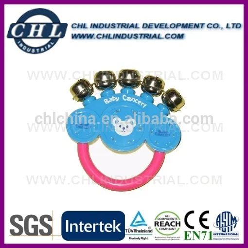 High quality plastic baby maracas for education