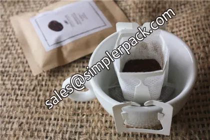 Vietnam Highlands Drip Coffee Bag Packing Machine with Outer Envelop