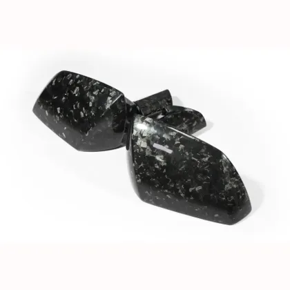Lamborghini Aventador S SVJ Roadster Carbon Fiber Side Mirror Cover Caps